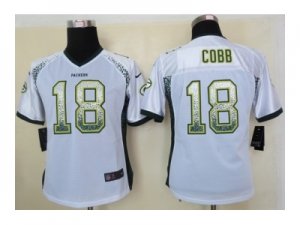 nike women nfl jerseys green bay packers #18 randall cobb white[Elite drift fashion]