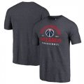 Washington Wizards Fanatics Branded Navy Vintage Arch Tri-Blend T-Shirt