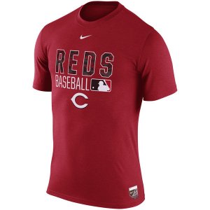 MLB Men\'s Cincinnati Reds Nike 2016 AC Legend Issu T-Shirt - Red