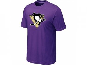 NHL Pittsburgh Penguins Big & Tall Logo Purple T-Shirt