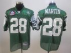 2012 Hall Of Fame New York Jets #28 Curtis Martin green jersey