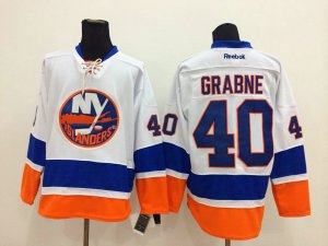 NHL New York Islanders #40 Michael Grabner white-blue jerseys