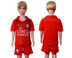 Leicester City Blank Away Kid Soccer Club Jersey