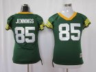 women Green bay packers #85 Jennings green