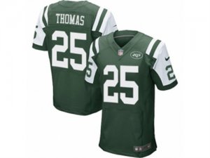 Nike New York Jets #25 Shamarko Thomas Elite Green Team Color NFL Jersey