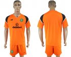 2017-18 Celtic FC Orange Goalkeeper Soccer Jersey