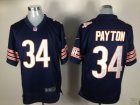 Nike chicago bears #34 payton blue Game Jerseys