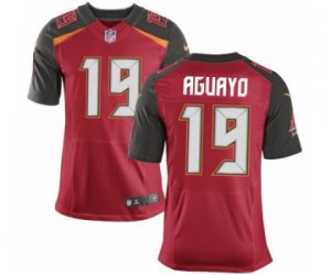 Men\'s Nike Tampa Bay Buccaneers #19 Roberto Aguayo Elite Red Team Color NFL Jersey