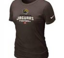 Women Jacksonville Jaguars Brown T-Shirt