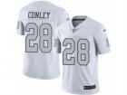 Mens Nike Oakland Raiders #28 Gareon Conley Limited White Rush NFL Jersey