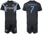 2018-19 New York City FC 7 DAVIDVILLA Away Soccer Jersey