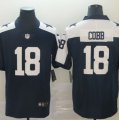 Nike Cowboys #18 Randall Cobb Navy Throwback Vapor Untouchable Limited Jersey