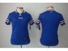 Nike Women Buffalo Bills Blank Blue Jerseys