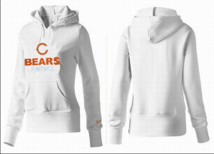 Women Chicago bears Logo Pullover Hoodie-005