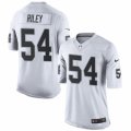 Mens Nike Oakland Raiders #54 Perry Riley Limited White NFL Jersey