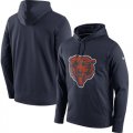 Chicago Bears Nike Circuit Logo Essential Performance Pullover Hoodie Navy