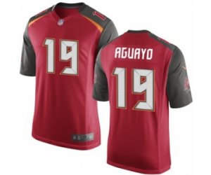 Men\'s Nike Tampa Bay Buccaneers #19 Roberto Aguayo Game Red Team Color NFL Jersey
