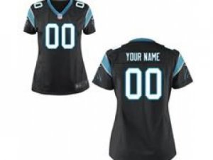 Women\'s Nike Carolina Panthers Customized Game Team black Jerseys