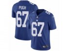 Mens Nike New York Giants #67 Justin Pugh Vapor Untouchable Limited Royal Blue Team Color NFL Jersey