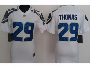 Nike Women nfl Seattle Seahawks #29 Earl Thomas white jerseys