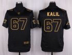 Nike Carolina Panthers #67 Ryan Kalil Pro Line Gold Collection Jersey(Elite)