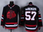 NHL chicago blackhawks #57 vanriemsdyk black Stitched jersey[2014 new stadium]