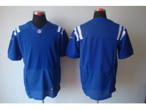 Nike NFL Indianapolis Colts Blue Color Blank Jerseys(Elite)