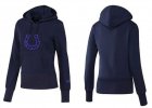 Women Indianapolis Colts Logo Pullover Hoodie-026