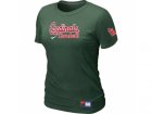 Women St. Louis Cardinals Nike D.Green Short Sleeve Practice T-Shirt