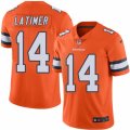 Youth Nike Denver Broncos #14 Cody Latimer Limited Orange Rush NFL Jersey