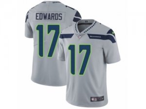 Mens Nike Seattle Seahawks #17 Braylon Edwards Vapor Untouchable Limited Grey Alternate NFL Jersey