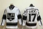 NHL Los Angeles Kings #17 Milan Lucic white Home Stitched jerseys