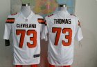 Nike Cleveland Browns #73 Joe Thomas white Jerseys(Game)