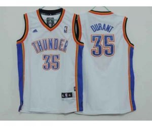 youth nba oklahoma city thunder #35 durant white[revolution 30 swingman]