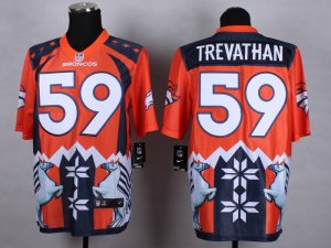 Nike Denver Broncos #59 Trevathan Jerseys(Style Noble Fashion Elite)