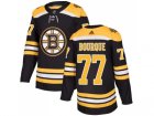 Men Adidas Boston Bruins #77 Ray Bourque Black Home Authentic Stitched NHL Jersey