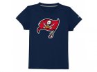 nike tampa bay buccaneers sideline legend authentic logo youth T-Shirt dk.blue