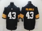 Mens Pittsburgh Steelers #43 Troy Polamalu Black Vapor Untouchable