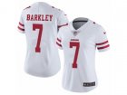 Women Nike San Francisco 49ers #7 Matt Barkley Vapor Untouchable Limited White NFL Jersey