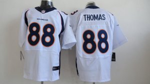 Nike NFL Denver Broncos #88 Demaryius Thomas white Jerseys(2013 Elite)