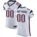 Mens Nike New England Patriots Customized White Vapor Untouchable Player NFL Jersey