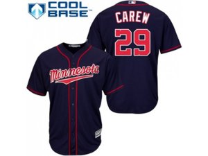 Youth Minnesota Twins #29 Rod Carew Navy blue Cool Base Stitched MLB Jersey