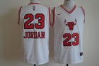 nba chicago bulls #23 Michael jordan white New 2016