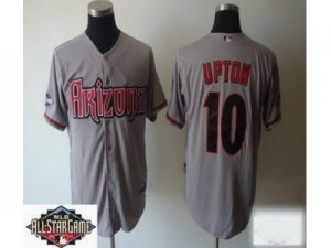 mlb Arizona Diamondbacks #10 Upton grey Cool Base 2011 All Star