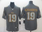 Nike Steelers #19 JuJu Smith Schuster Gray Camo Vapor Untouchable Limited Jersey