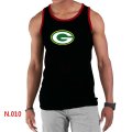 Nike NFL Green Bay Packers Sideline Legend Authentic Logo men Tank Top Black
