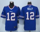 New Nike Buffalo Bills #12 Kelly Blue Jerseys(Limited)