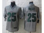 Nike Philadelphia Eagles #25 McCoy Grey Jerseys(Vapor Elite)