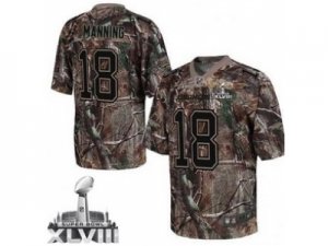 Nike denver broncos #18 peyton manning camo[2014 Super Bowl XLVIII Elite]