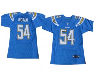 Nike NFL San Diego Chargers #54 Melvin Ingram lt.blue elite(2013)